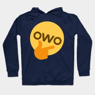 OwO thonk emoji Hoodie